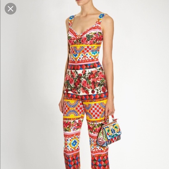 Dolce & Gabbana Sicily Small Printed Texturedleath - Picture 8 of 16